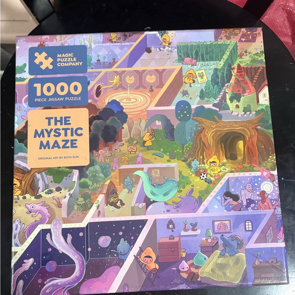 The Mystic Maze 1000-Piece Jigsaw Puzzle - Colorful Illustration